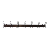 Wall coat rack with 7 hooks with gargoyles
