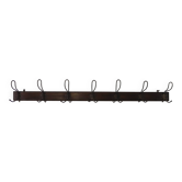 Wall coat rack with 7 hooks with gargoyles