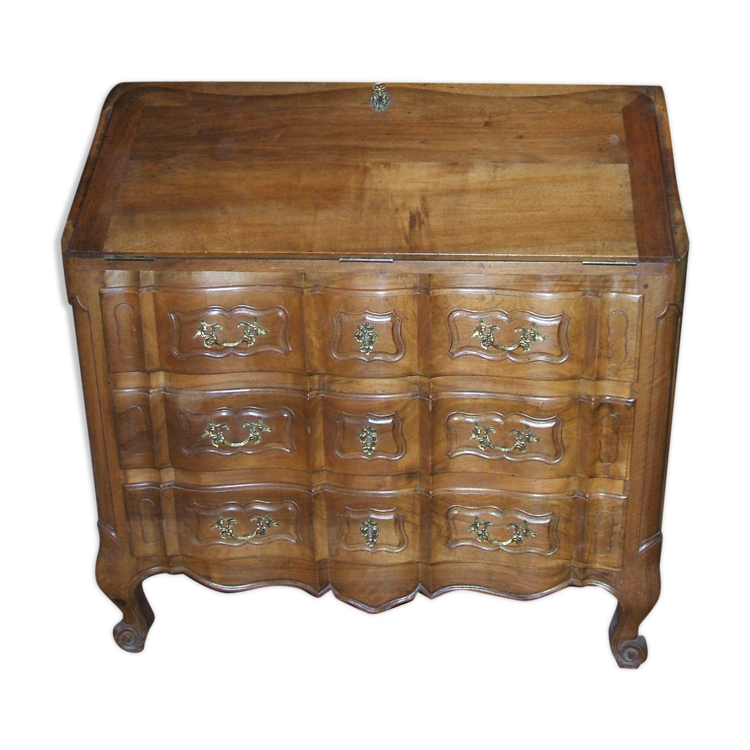 Louis XV style scriban dresser