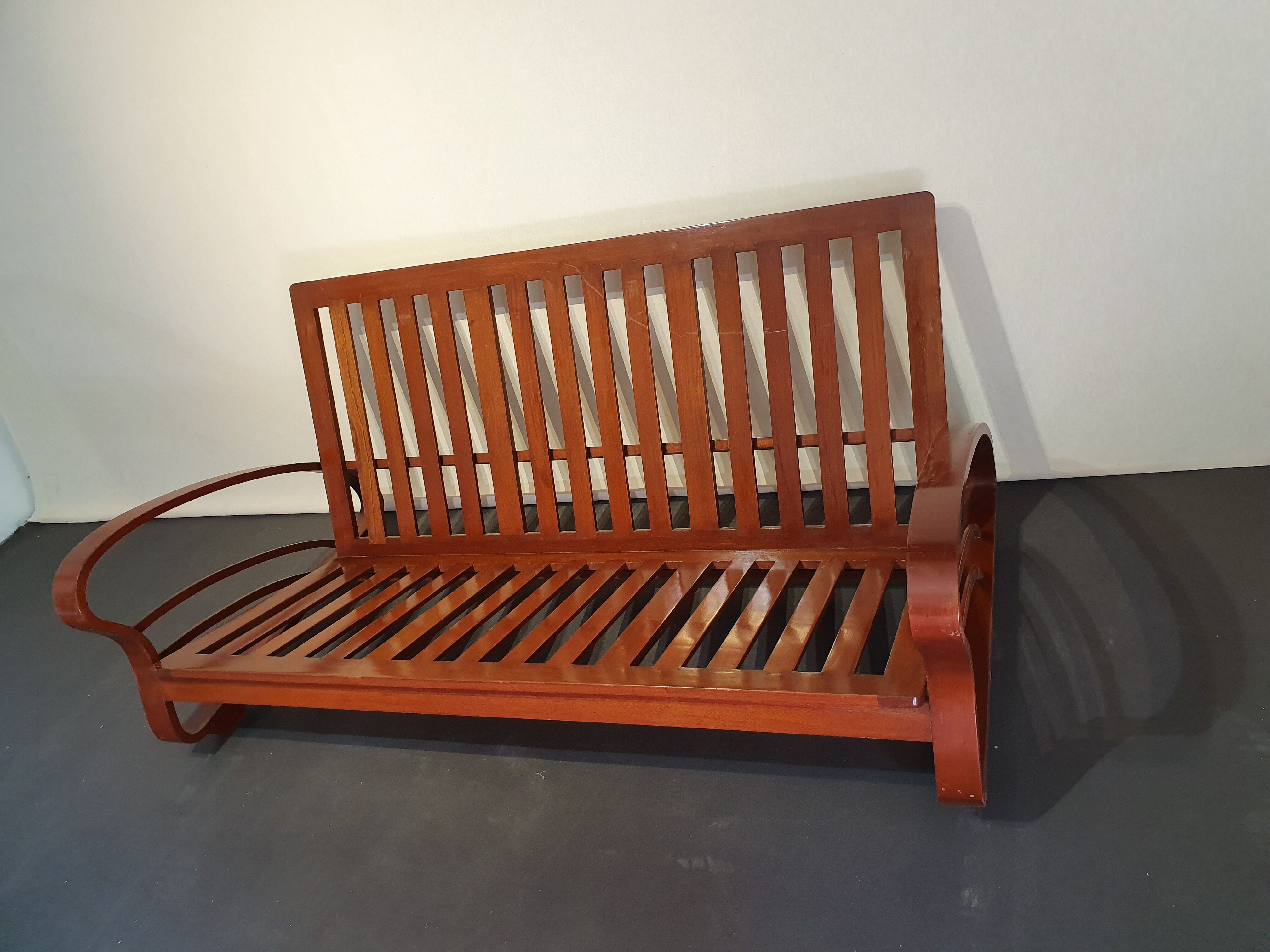 3-seat morris banquette