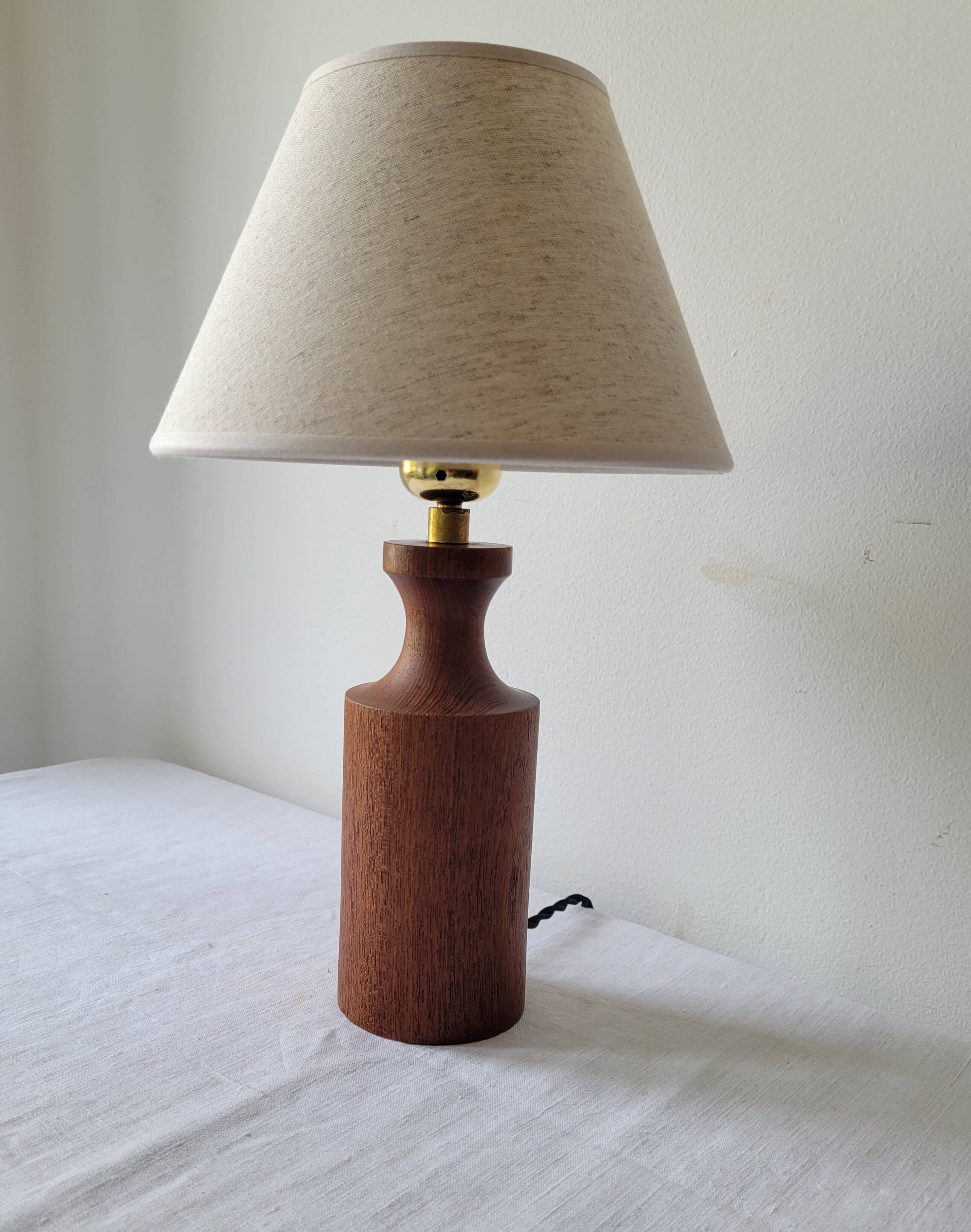 Scandinavian teak lamp