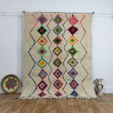 Tapis Berbère Marocain Artisanal 197 X 153 CM