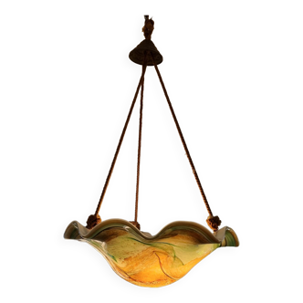 Suspension vintage art déco