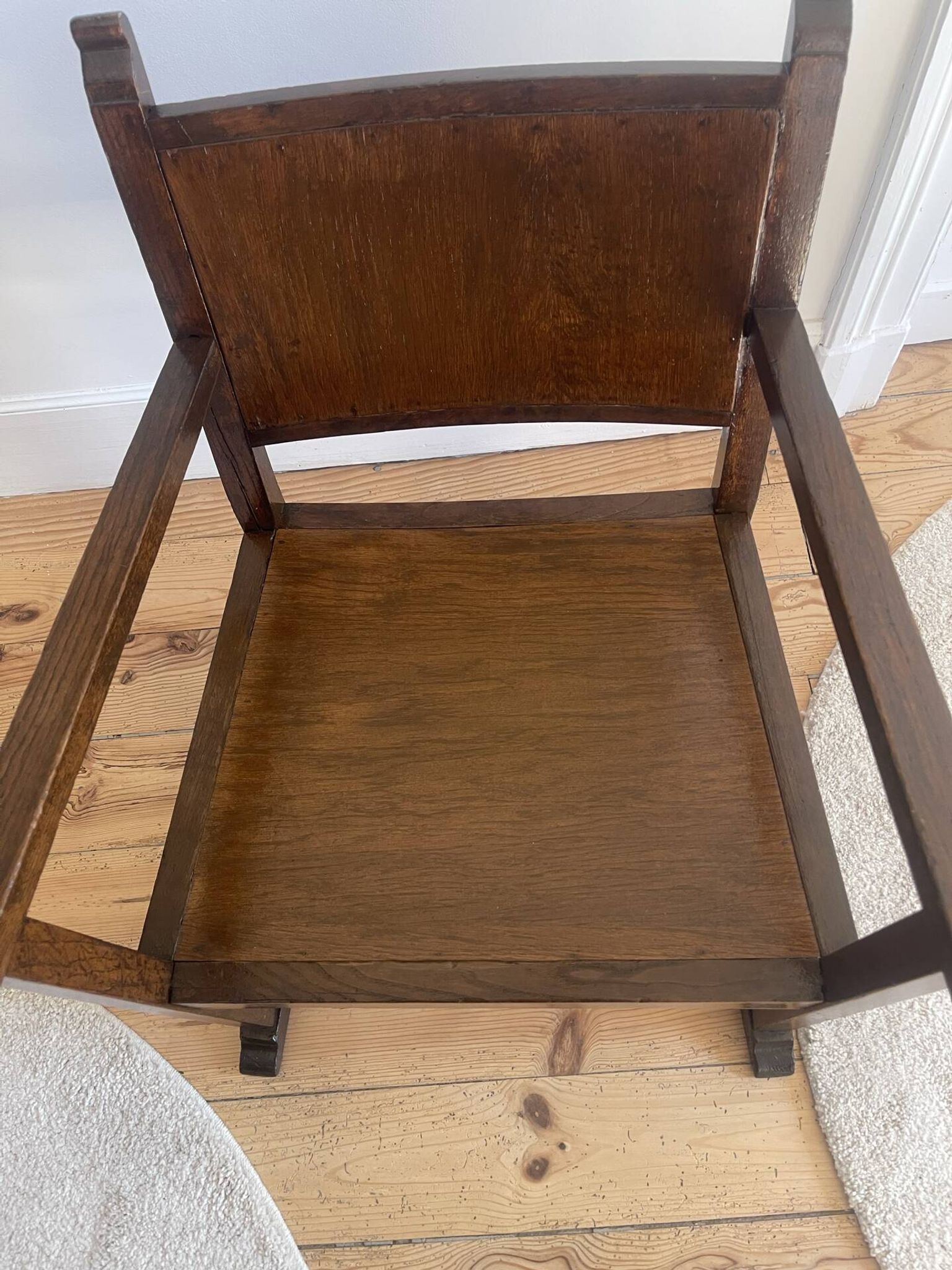 Fauteuils art déco  en bois