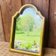 Antique gold mirror 32x22cm