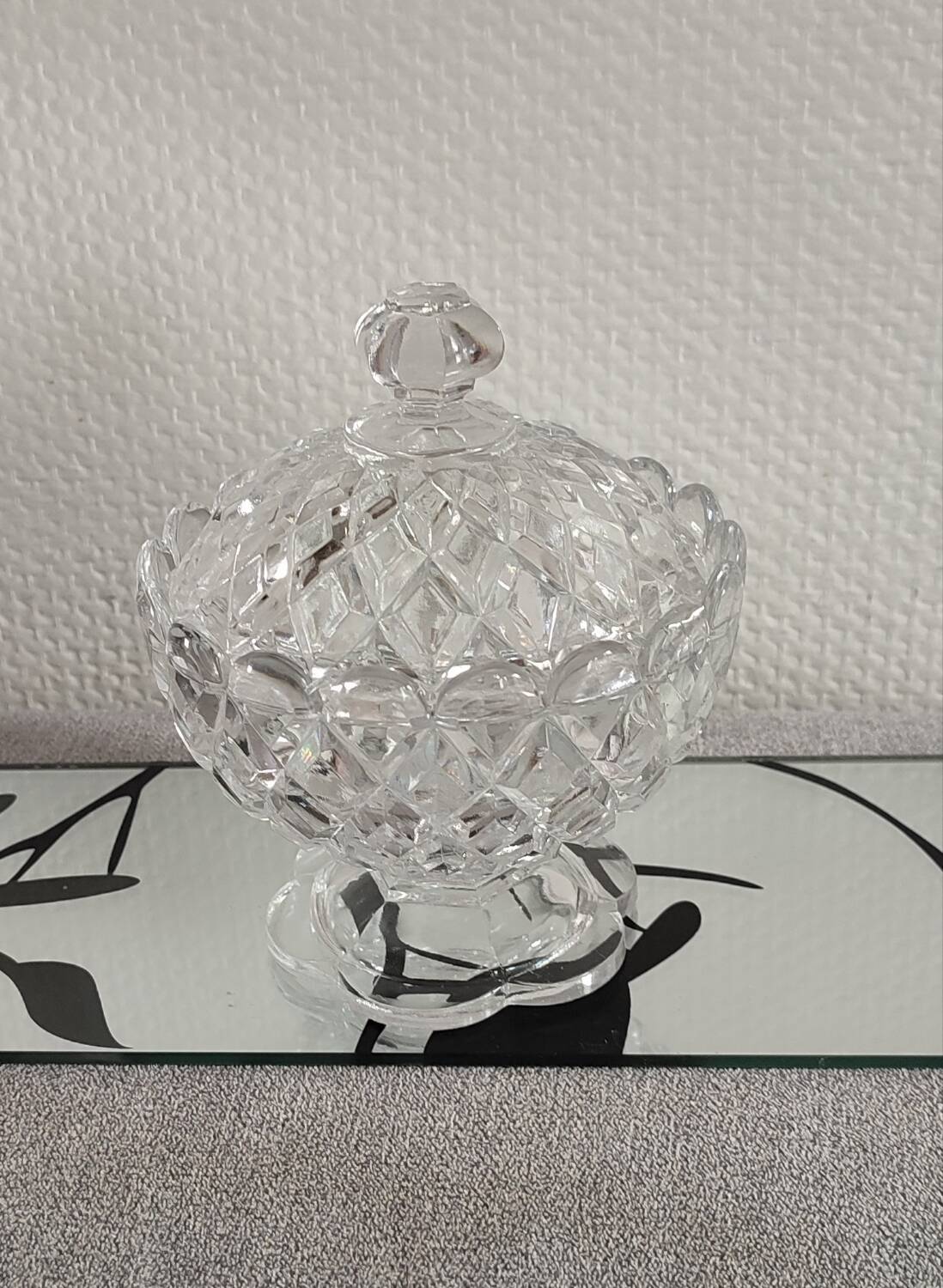 Baccarat Crystal Candy Box.