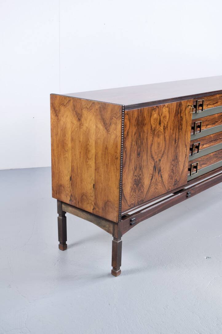 Italian enfilade rio rosewood 1960s