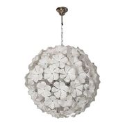 Suspension contemporaine en verre de Murano, Italie