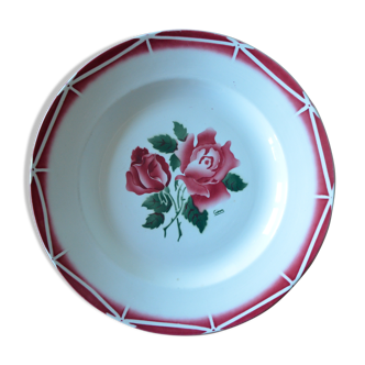 Plat semi-creux Sarreguemines et Digoin collection Cibon