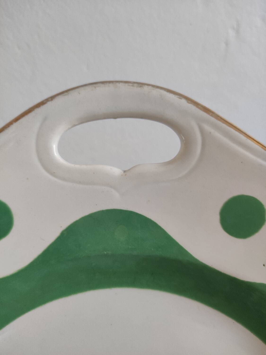 Sarreguemines and Digoin presentation dish