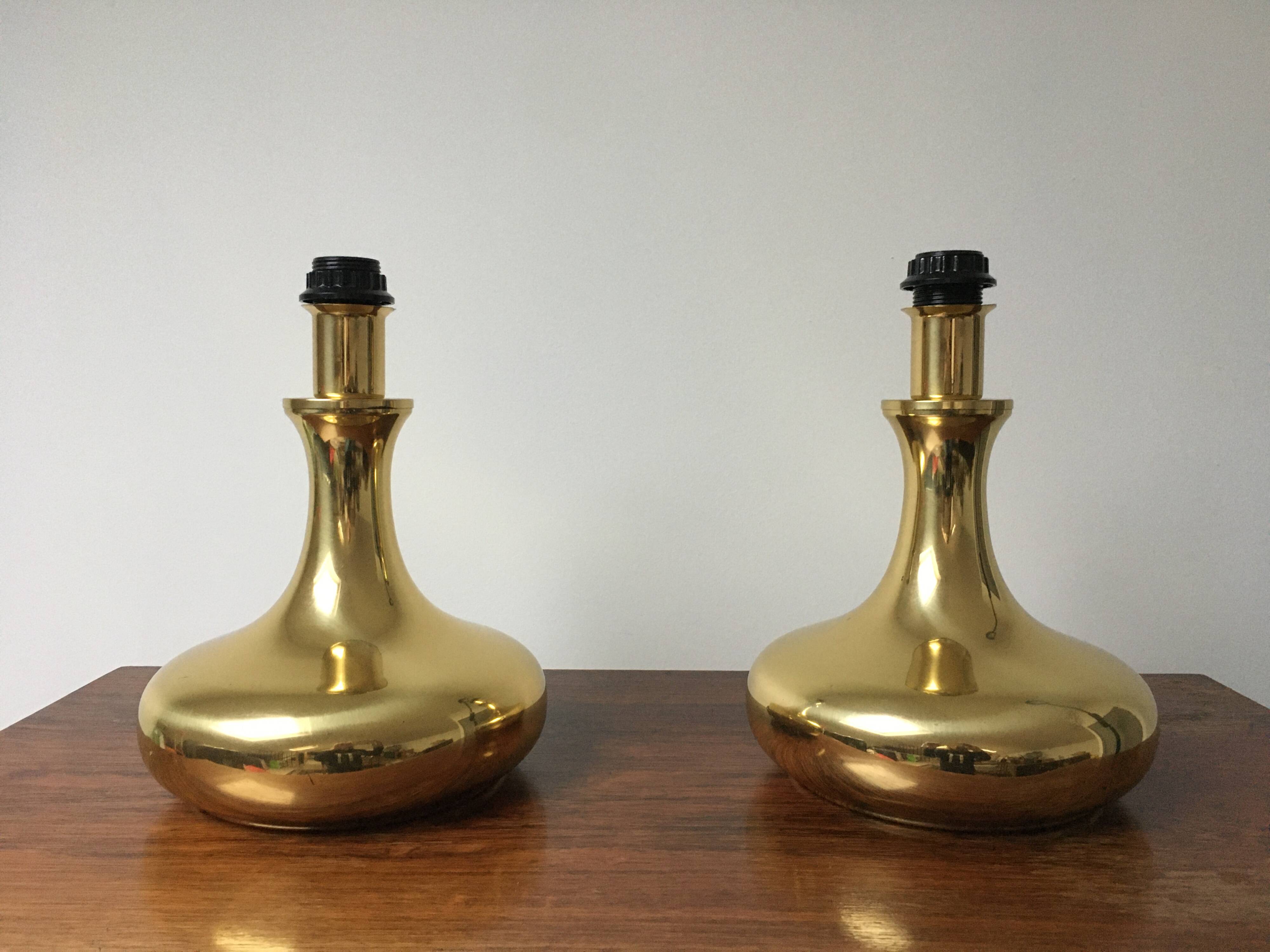 Pair of 70s table lamps