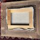 Provençal oil painting with knife - beautiful golden frame - 35 x 40 cm