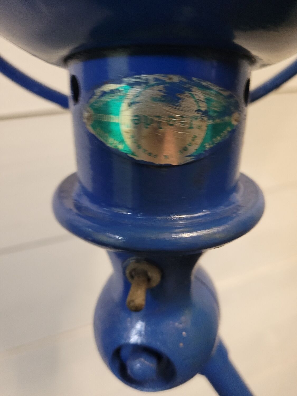 Old Jielde two-arm lamp