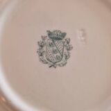 Sarreguemines porcelain cup and saucer