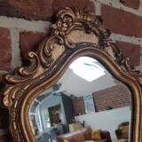 Golden mirror 32x41cm