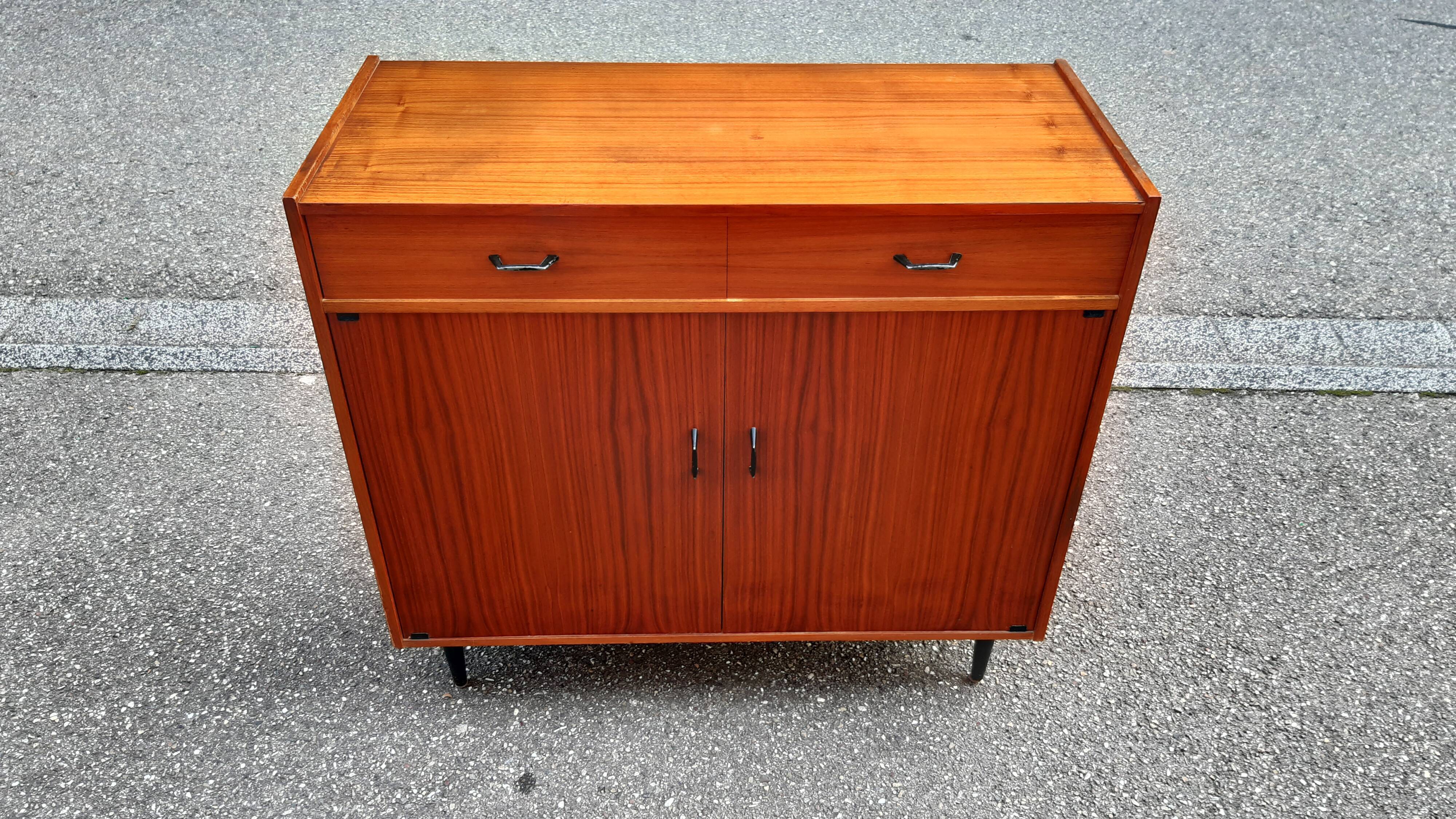 Vintage shoe cabinet