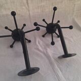 Pair of Sputnik coat racks 1990
