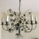 Antique metal chandelier
