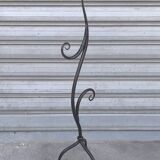 Wrought iron candle holder