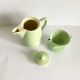 Melitta ceramic coffeepot & filter, 1960