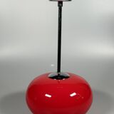 1960s 1970s Pendant Light Glass Ceiling Lamp Space Age Design