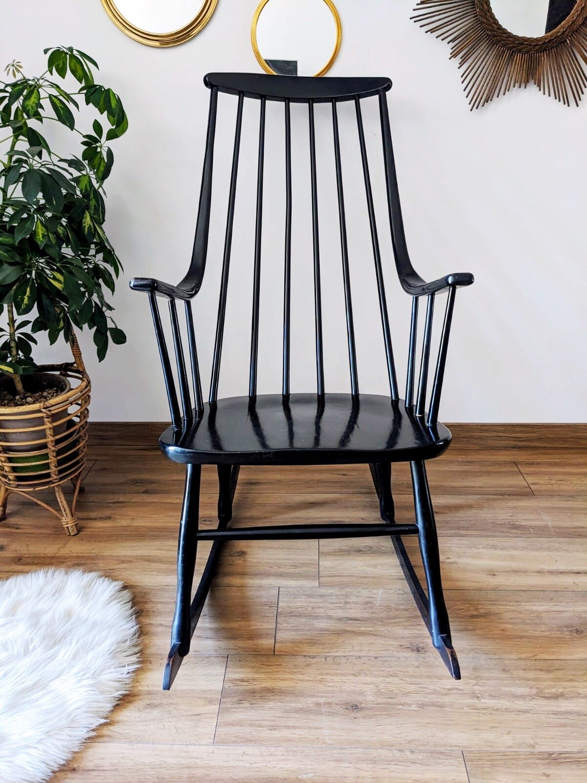 Rocking chair model grandessa by Lena Larsson, 1960