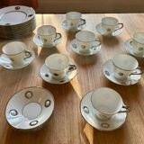Bernardaud Ithaca Coffee Cup and Saucer by Olivier Gagnère