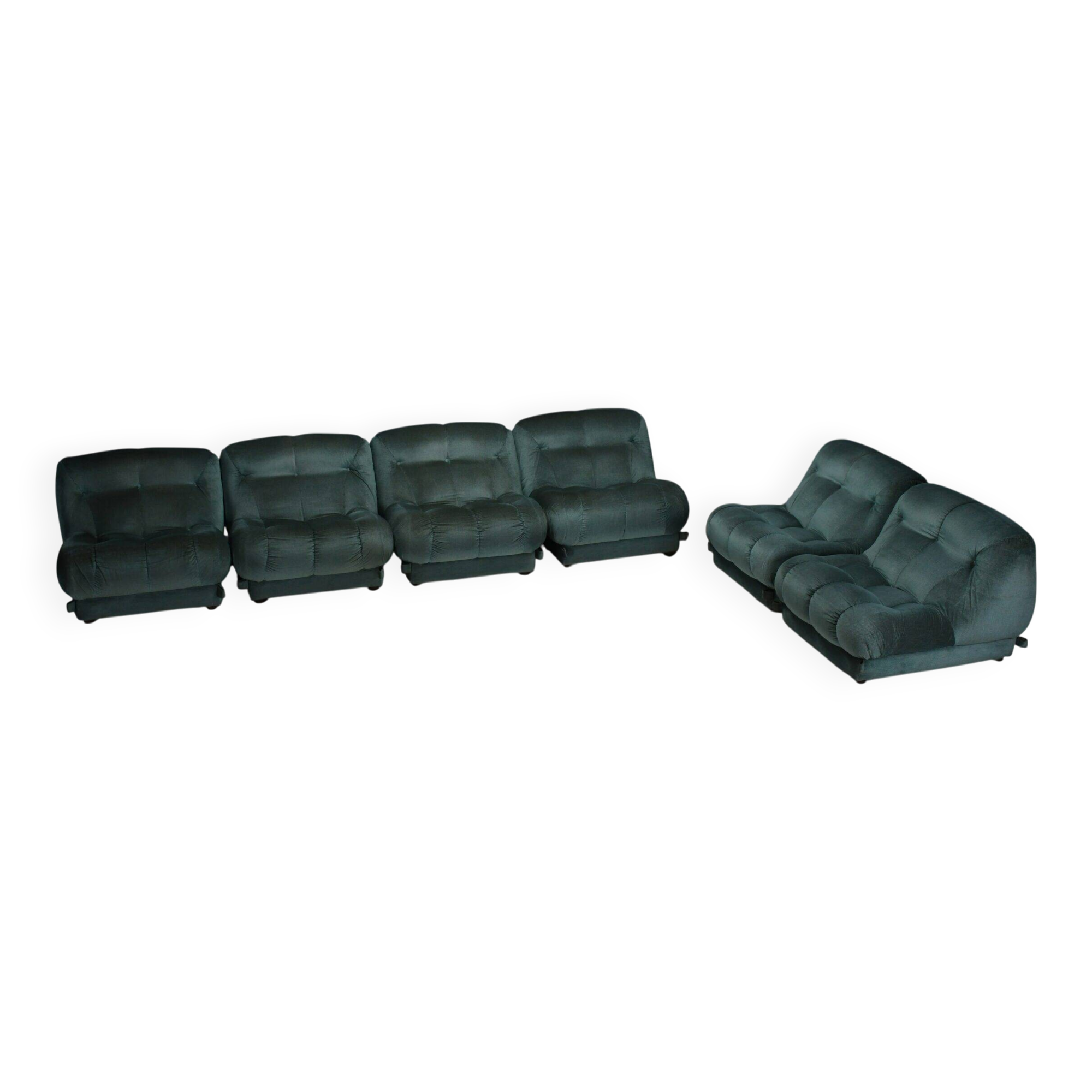 Large modular sectional 'Nuvolone' sofa by Rino Maturi, Italy 1960s