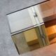 Italian Smoked Plexiglas Sconce for Guzzini, 1970s