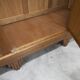 Art Deco oak sculpted wardrobe - Flemish workshop circa 1930