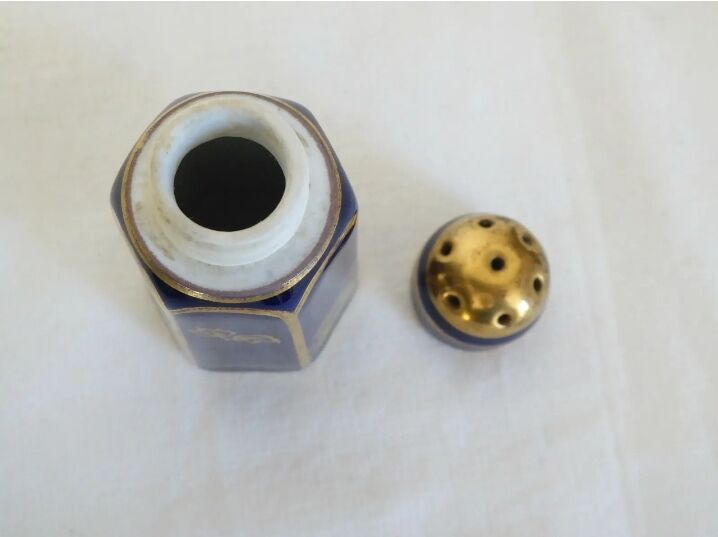 Limoges porcelain salt shaker Paul Pastaud