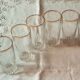 Lot 6 glasses 1960
