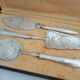 Cutlery with minerva silver handle