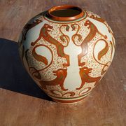 Goedewaagen Gouda Holland art deco ceramic vase