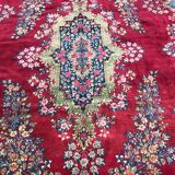 Tapis ancien Kirman fin 270x380 cm