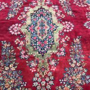 Old carpet Kirman late 270x380 cm