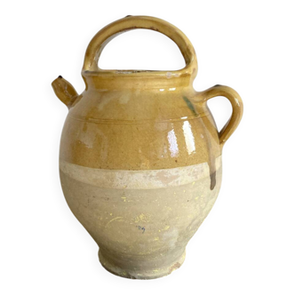 Large glazed stoneware jug/pitcher