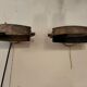 Pair wall lamps
