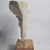 Eye of Michelangelo's "David", vintage cast after Brucciani, on base, 27 cm