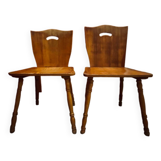 Scandinavian wooden chairs