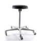 Sixties vintage aluminium adjustable dentist stool