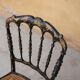 Napoleon III wooden and canning chair, 1920s