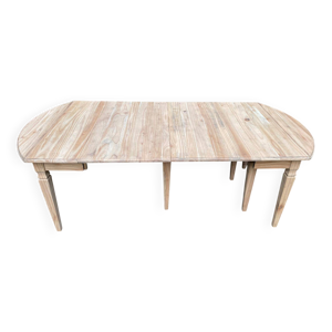 Table à manger carrée - merisier louis