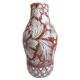 Large Fratelli Fanciullacci Sgraffito Ceramic Vase, Restored Kintsugi-Style