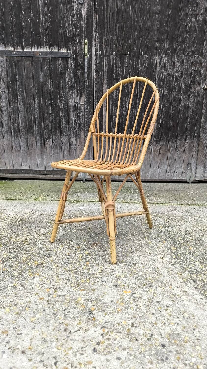 Rattan chair 1960