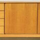 Vintage Scandinavian sideboard in blond teak