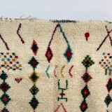 Handmade moroccan berber carpet 259 x 155 cm