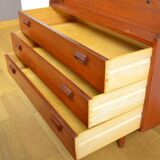 Danish Teak Secretary by Borge Mogensen Edition Soborg Mobler 1960