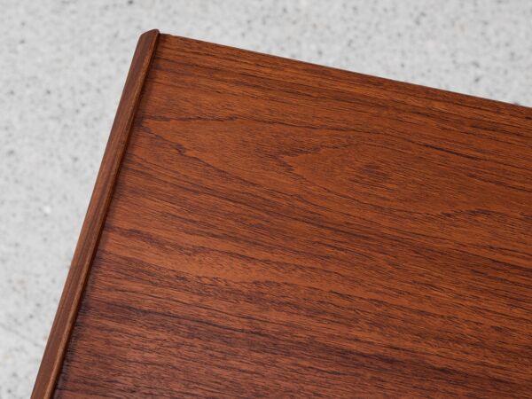 Commode danoise en teck 5 tiroirs, années 1960