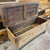 Antique chest in cherry wood